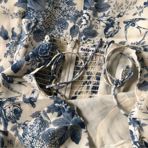 Reformation Kourtney Dress - Pompadour - Picture 5 of 9